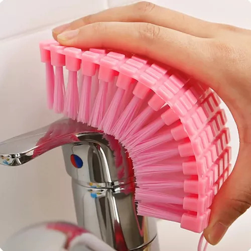 3 Cepillo Flexible Limpieza Esquina Fregadero Cocina Lavabo