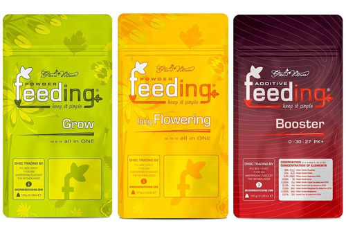 Fertilizante Powder Feeding Grow Long Pk Booster 125grs