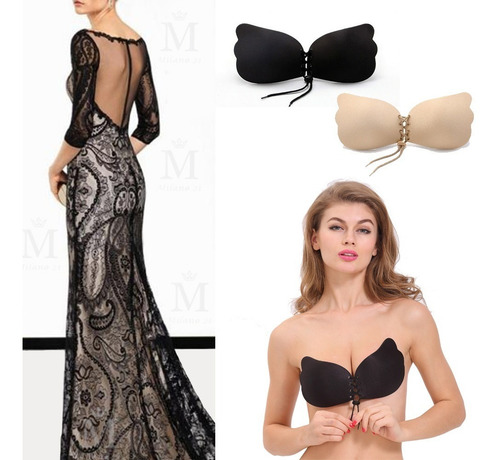 Brasier Nabi Bra Strapless Push Ups Invisible Sin Tirante