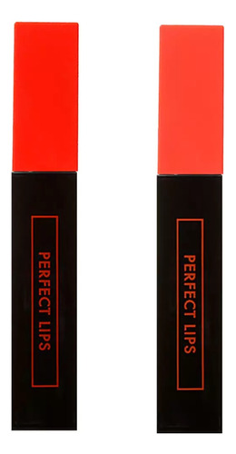 2 Tintas Labiales Shoking Efecto Tattoo By Tony Moly Color Rojo