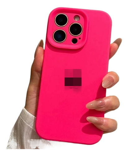 Funda De Teléfono Moderna De Silicona De Colores Brillantes A Prueba De Golpes Para iPhone 16 Pro Max 15 14 13 12 11 Series