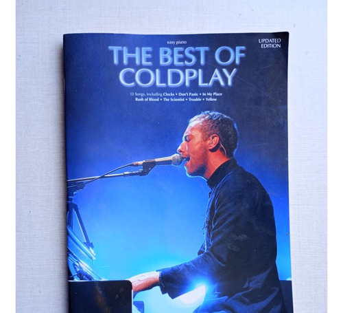The Best Of Coldplay Piano Partituras 2005 En Inglés