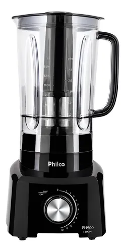 Liquidificador PH900 Com 12 Velocidades 1200W Cor Preto Philco