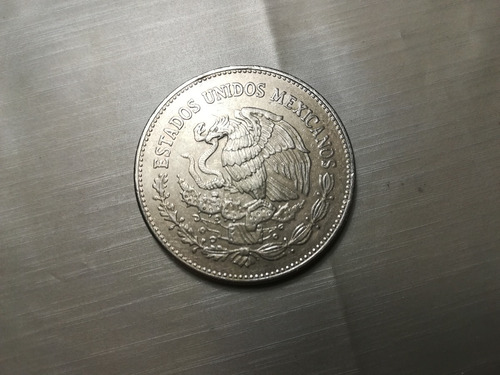 Imagen 2 de 2 de Moneda De 50 Pesos, Templo Mayor-coyolxauhqui, De 1968