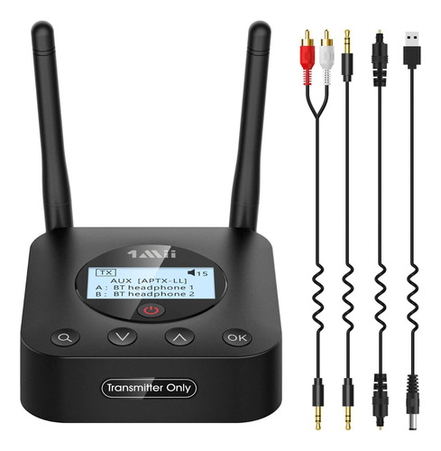 Transmisor Audio Bluetooth 5.0 1mii B06tx+ Apxll Doble Bt