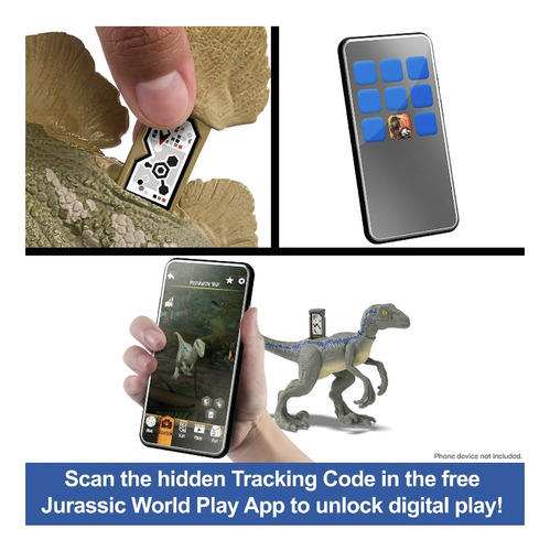 Dinosaurio Baryonyx Jurassic World Luces Y Sonidos 36 Cm