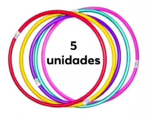 Imagem 1 de 1 de 5 Argolas De Agilidade Treino Funcional Escola Mini Bambolê