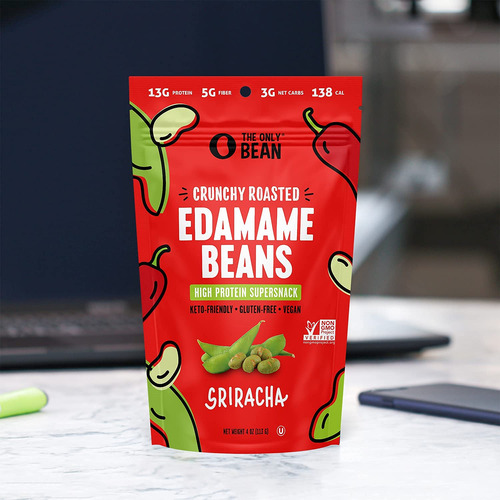El Único Frijol - Frijoles De Edamame Tostados Crujientes (s