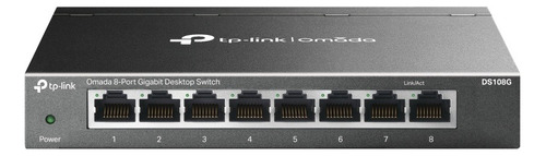 Switch Tp-link Ds108g 8 Bocas Gigabit Omada Metálico