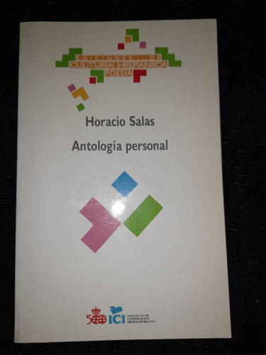 Horacio Salas Antología Personal 1992 Firmado B2