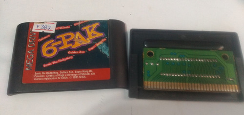 Genesis 6 Pak Jogo Sega Megadrive Chip Original F382