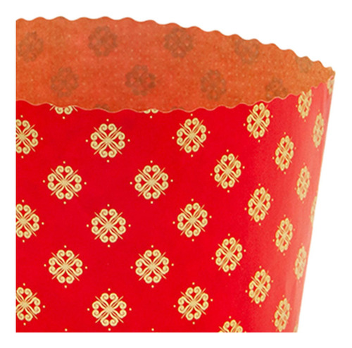 100 Tazas Para Hornear Magdalenas Tipo Panettone, 13,5 Cm X