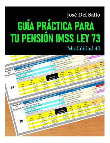 Libro: Guía Práctica Para Tu Pensión Imss Ley 73: Modalidad