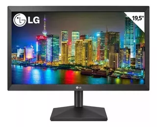 Monitor Gamer LG Led 19.5'' Hd 60hz Vga Hdmi 20mk400h-b