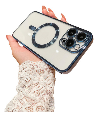 Imagen 8 de 8 de Funda Magnetica De Goma Para iPhone 11 + Mica Case Protector