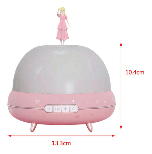 Proyector Led 3 En 1 Estrella Galaxy, Altavoz Bluetooth Rosa