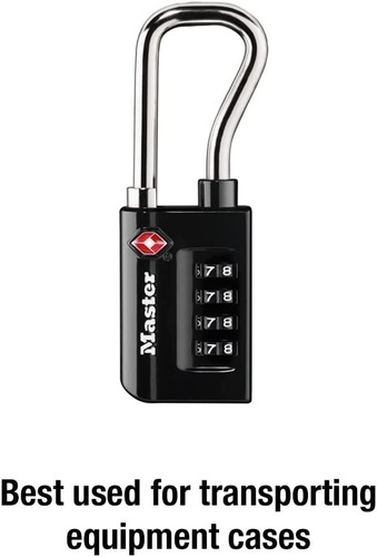 Imagen 6 de 8 de Candado Master Lock 4696d / Aceptado Tsa