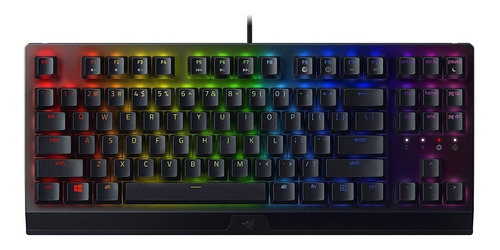 Teclado Gamer Mecánico Razer Blackwidow V3 Rgb Tkl Negro