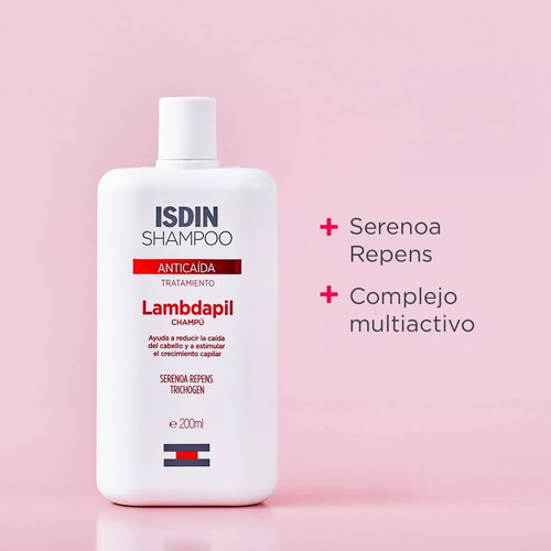 Shampoo Anticaida Lambdapil 200 Ml Isdin
