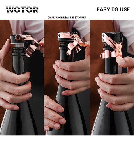 Tapones Para Botella De Vino Y Champan De Acero Inoxidable