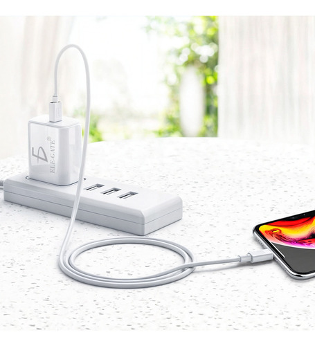 Cargador Para Apple iPhone Carga Rapida Type C A Lightning