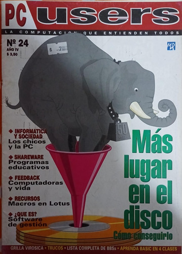 Revista Pc Users Argentina N° 24 1993