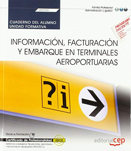Cuaderno Del Alumno Informacion Facturacion Y Embarque En Te