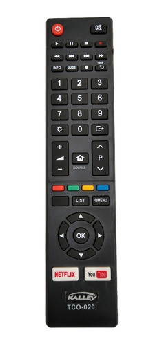 Control Remoto Para Televisor Kalley Smart Tv 020 