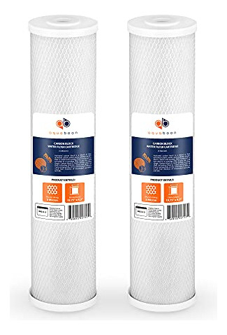 Cartucho De Filtro De Agua Aquaboon Con Cáscara De Coco | Ac
