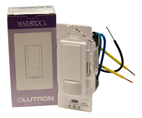 Apagador Con Sensor De Ocupación Lutron Ms-ops6m2-dv