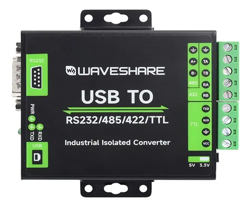 Convertidor Usb Aislado Digital Industrial Waveshare Ft232rn