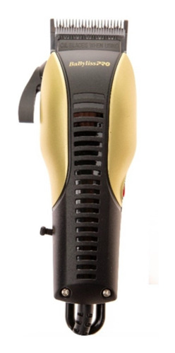 Cortador de cabelo BaBylissPRO Power FX B810  preto e dourado 220V