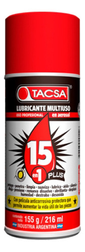 Lubricante Multiuso 15 En 1 Plus - 216 Ml - Tacsa 