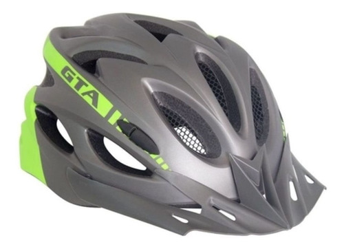 Capacete Gta Inmold Mtb Nx 54-58cm 18 Furos Com Sinalizador