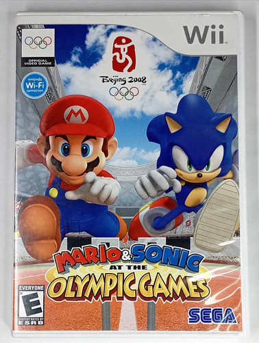 Mario & Sonic At The Olympic Games Nintendo Wii C Rtrmx Vj