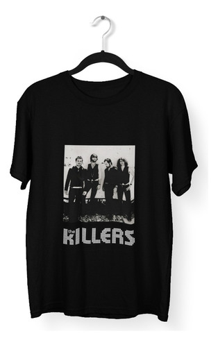 Polera Unisex The Killers Rock Grupo Estampado Algodon