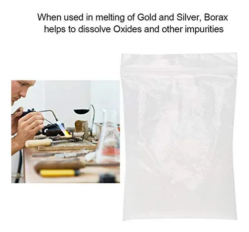 Flujo De Borax Para Fundir Oro Y Plata En Joyería