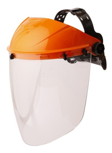 Imagen 2 de 4 de Máscara Protección Burbuja Policarbonato Rebatible Libus