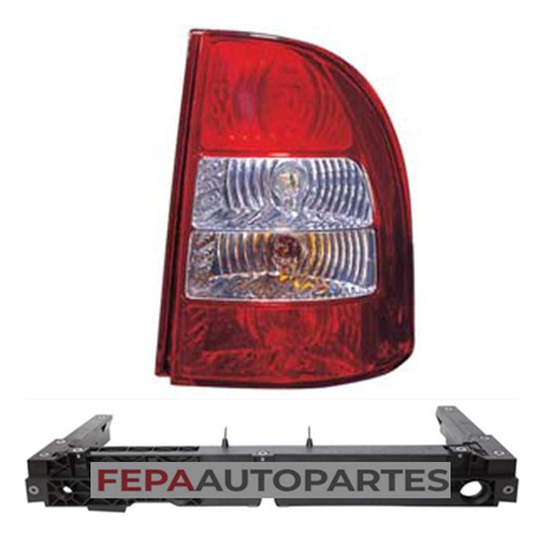 Mica Faro Giro Trasero Fiat Pick Up Strada 04 / 08