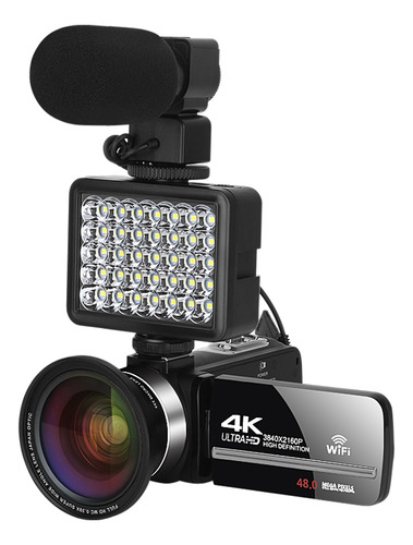 Videocámara Profesional 4k Wifi Cámara De Vídeo Digital