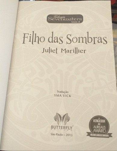 Filha Da Floresta E Filho Das Sombras (Usado)