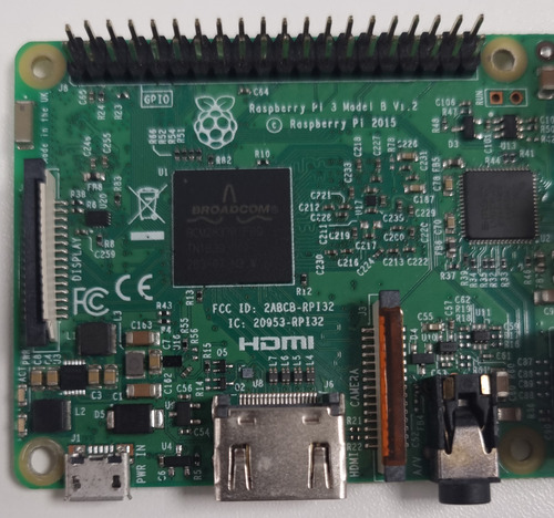 Raspberry Pi3 B Quadcore 1.2 Ghz Hdmi 4 Usb 2015 (Usado)