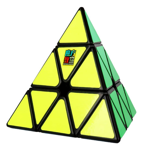 Amaza Cubo De Velocidad Pirmide De 3 X 3 Pulgadas, Rompecabe