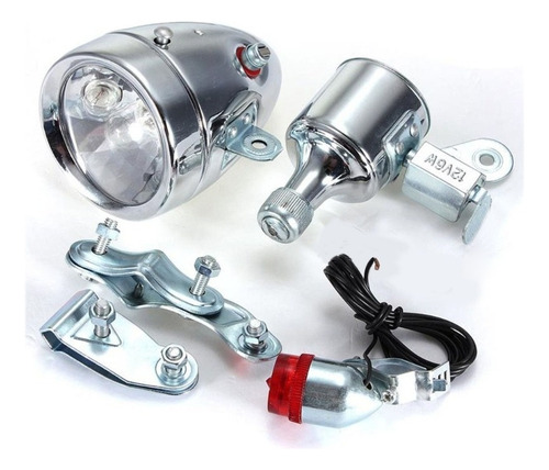 . Bicicleta Motorizada De Fricção De Bicicleta 12v 6w