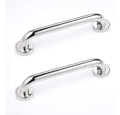 2 Barra Apoio Aço Inoxidável 60cm Banheiro Idoso Deficiente Prateado — R$ 49,00 em Mercado Livre, 37% OFF