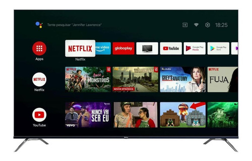Imagem 6 de 7 de Fast Smart Tv Philco 75 Ptv75k90agib 4k Eled - Androidtv