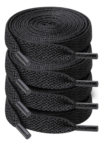4 Pares De Cordones De Zapatos Planos, Agujetas Para Tenis,
