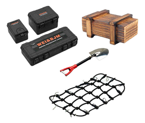 Accesorios De Orugas De Roca Rc Juego De Herramientas Negro