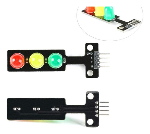 Modulo Tipo Semaforo Led Cdmx Electrónica