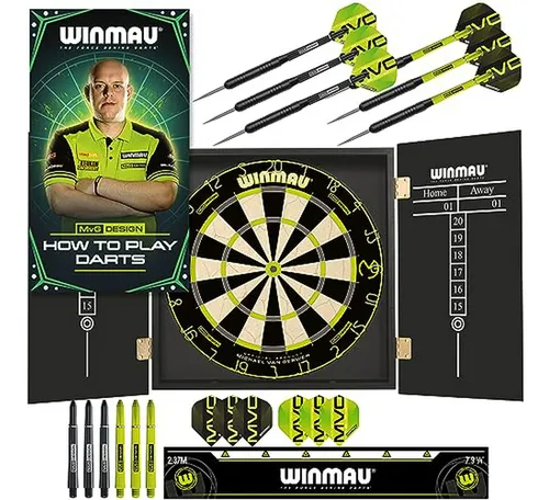 Set De Michael Van Gerwen Mvg De Winmau Con Accesorios